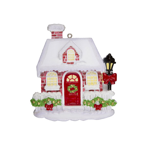 Red Christmas House